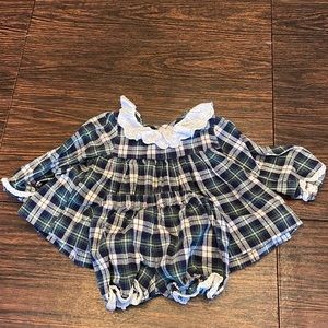 Cecil and Loud diaper shirt set